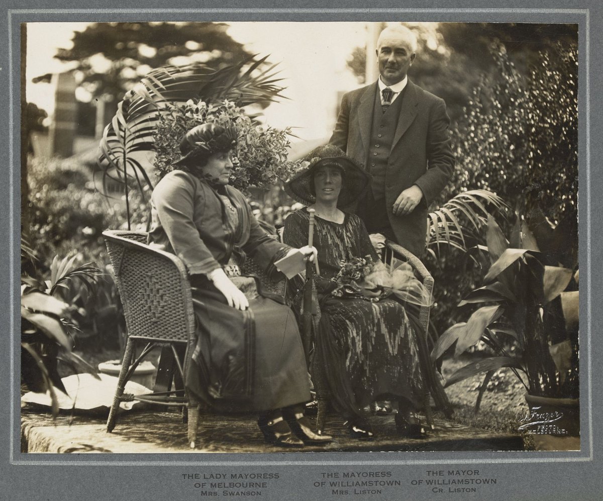 Garden Party by His Worship the Mayor and Mayoress of Williamstown (1922)