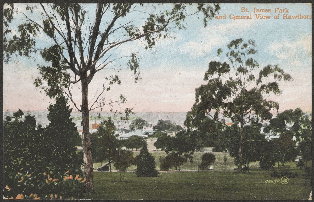 St. James Park and general view of Hawthorn (1906?)