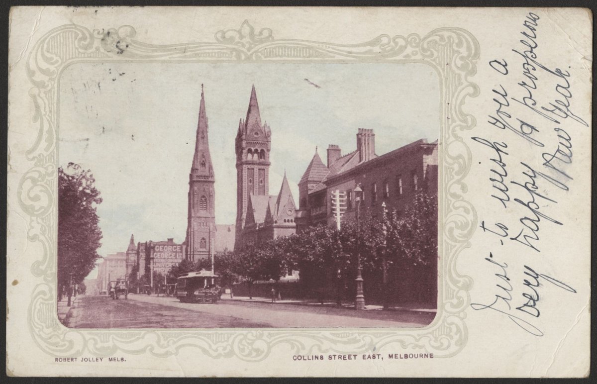 Collins Street East, Melbourne, Melbourne City (1903?)