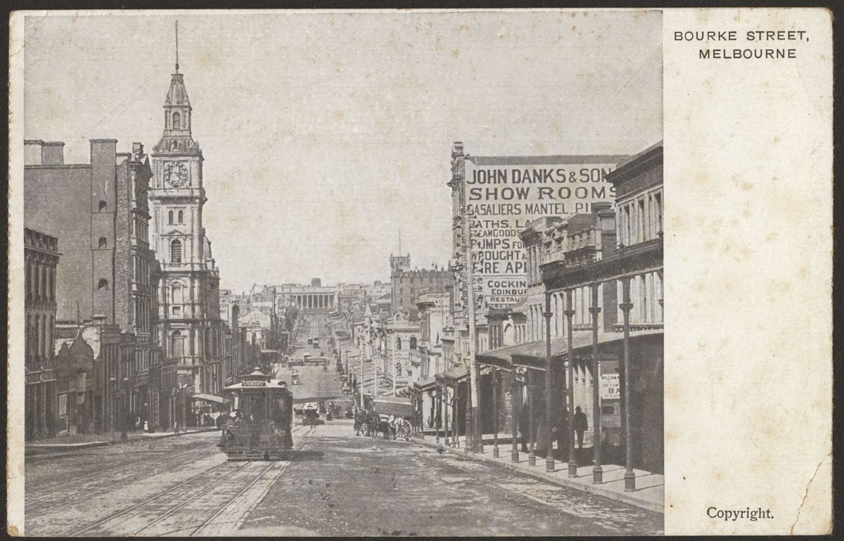 Bourke Street, Melbourne, Melbourne City (1920–30)