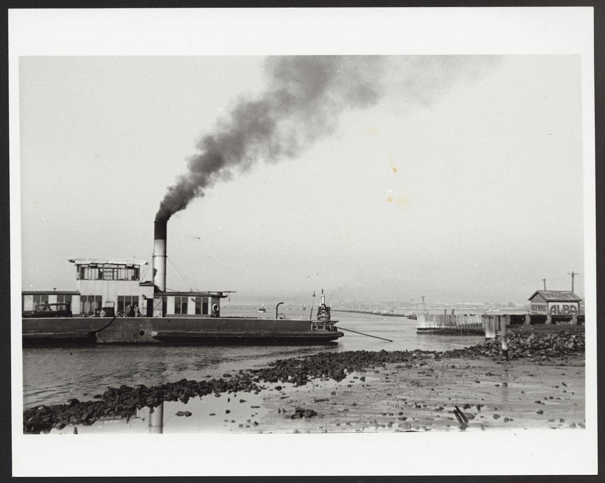 Williamstown ferry, Williamstown, Victoria (1950?)