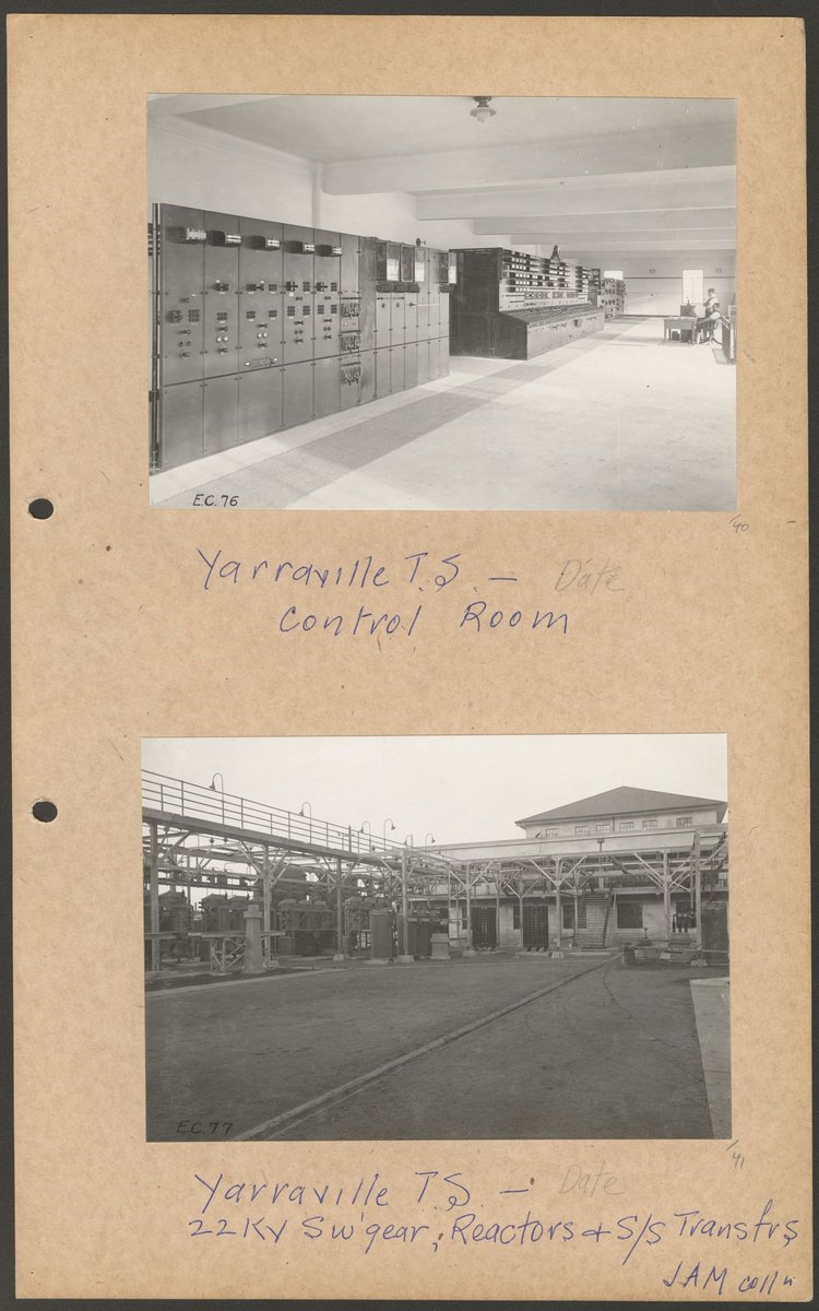 Yarraville Transmission Station - construction (1922–34)
