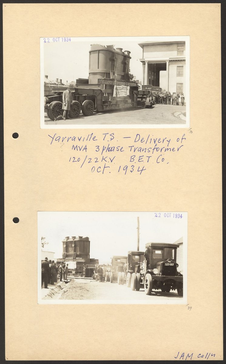 Yarraville Transmission Station - construction (1922–34)