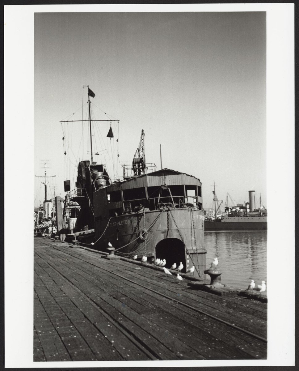 Ocean dredger 'W.T. Appleton', Williamstown, Victoria (1950?)