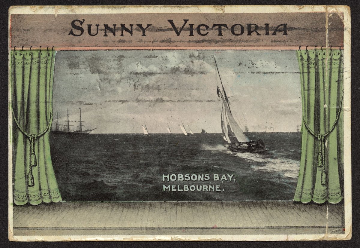 Hobsons Bay, Melbourne, Port Phillip Bay (1911?)