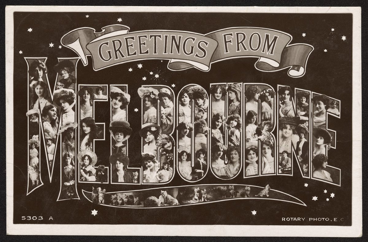 Greetings from Melbourne (1906?)
