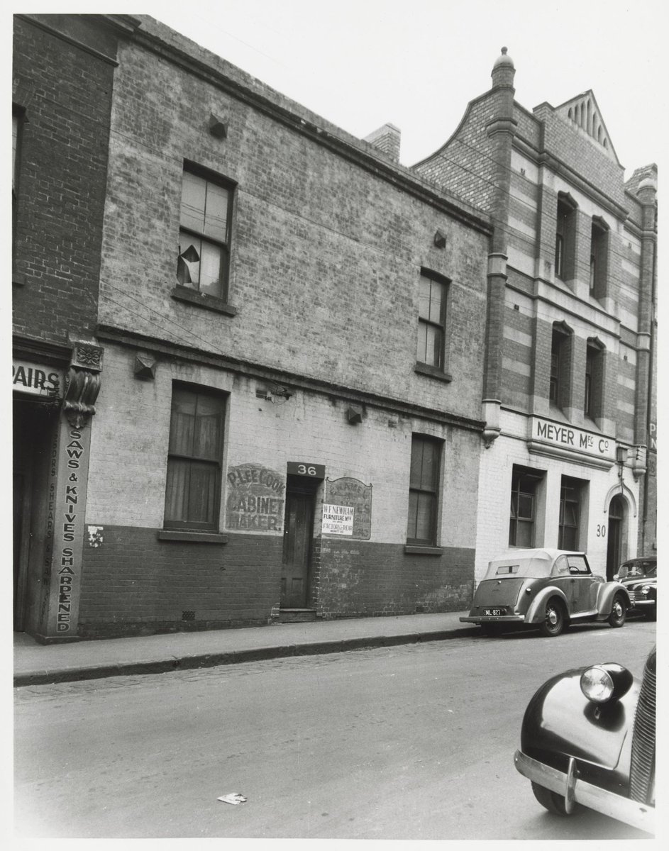 Little Lonsdale Street - north side, 30 and 36 Little Lonsdale Street, Melbourne City (1950)