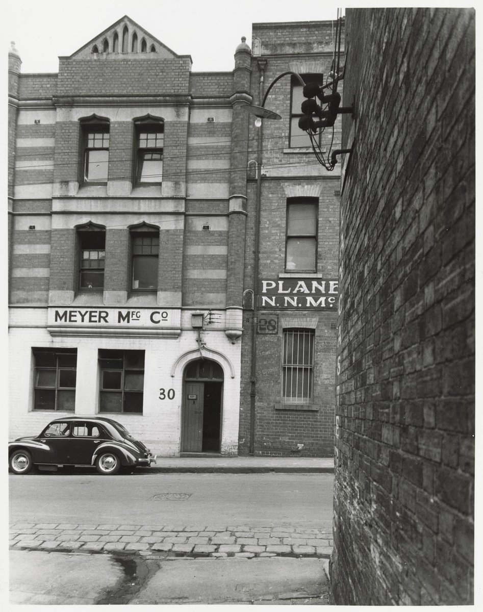 Little Lonsdale Street - north side, no. 30, Meyer Manufacturing Co, Melbourne City (1950)
