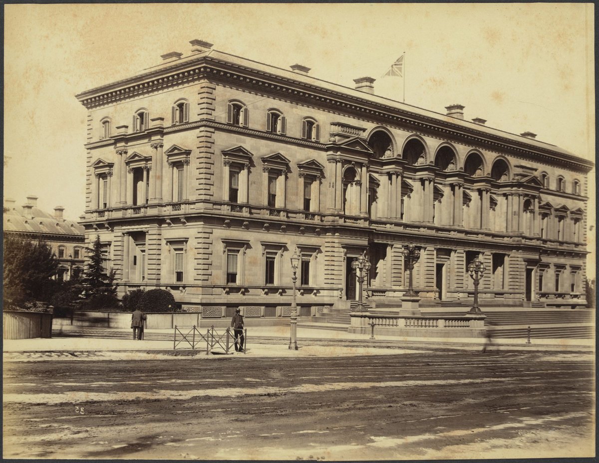 Treasury, Melbourne, Melbourne City (1888?)