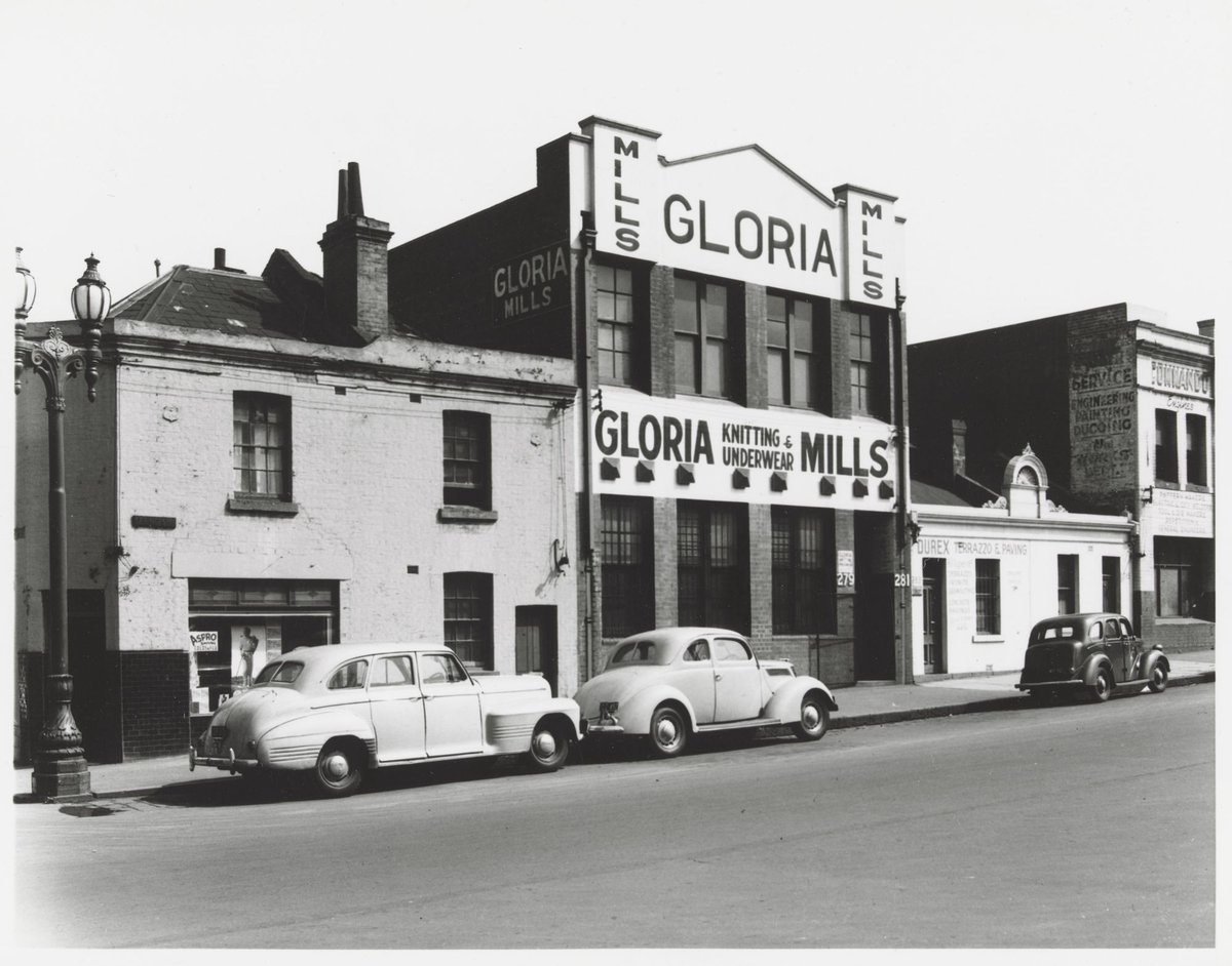 Spring Street - west side, north of corner with Little Lonsdale Street, Melbourne City (1950)