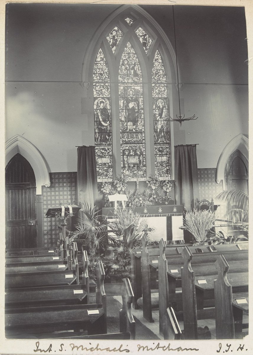 Interior of St. Michaels, Mitcham (c. 1901)