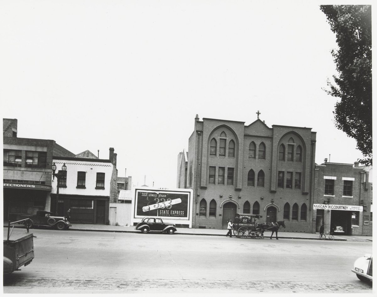 Spring Street - west side, north of nos. 247-255, Melbourne City (1950)