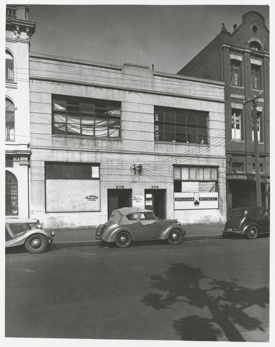 Exhibition Street - east side, nos. 274-278, Melbourne City (1950)