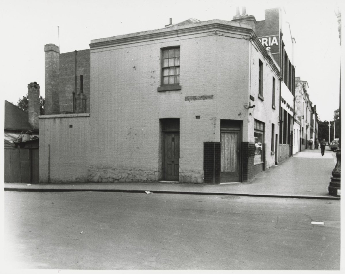 Little Lonsdale Street - north side, at corner with Spring Street, Melbourne City (1950)