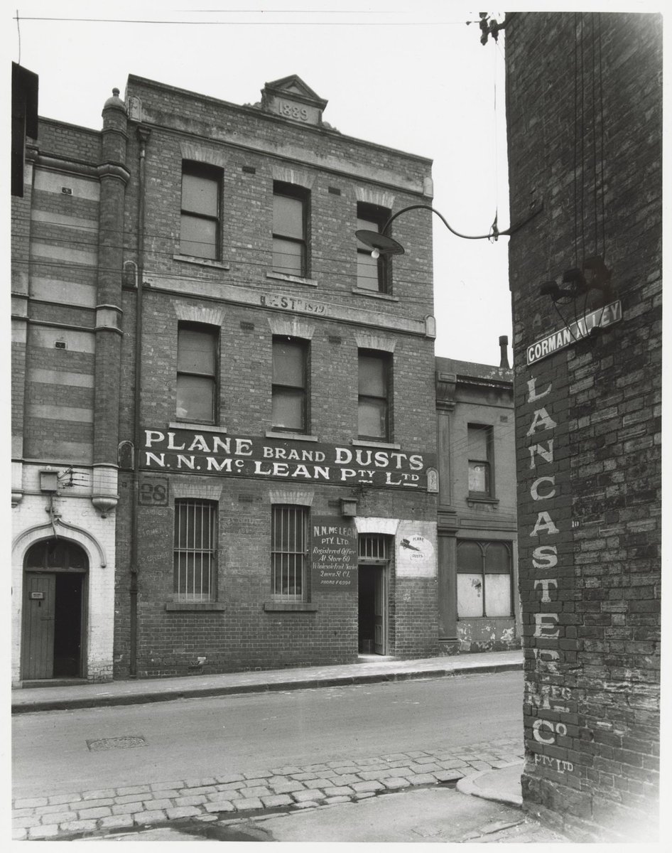 Little Lonsdale Street - north side, 28 McLean, N.N. Pty Ltd, Melbourne City (1950)