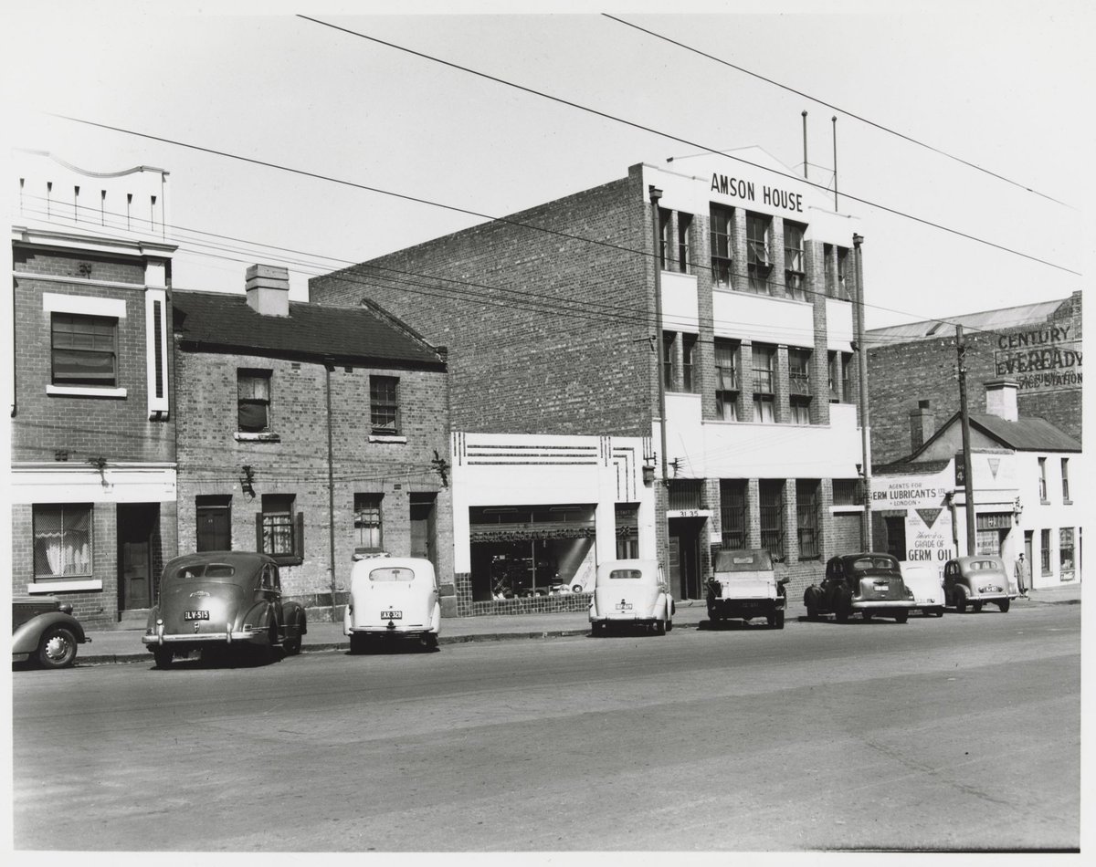 La Trobe Street - south side, in vicinity of nos. 23-41, Melbourne City (1950)