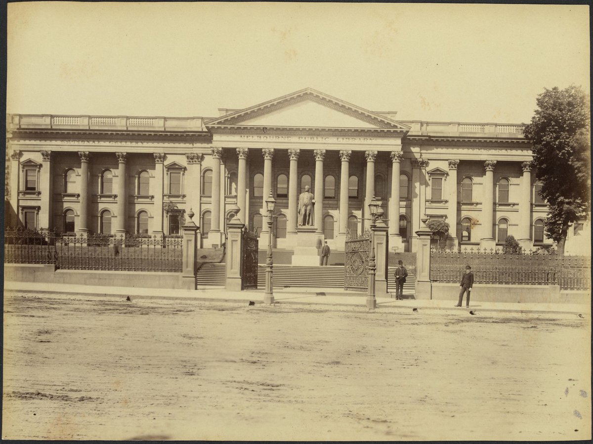 Melbourne Public Library, Melbourne City (1888?)
