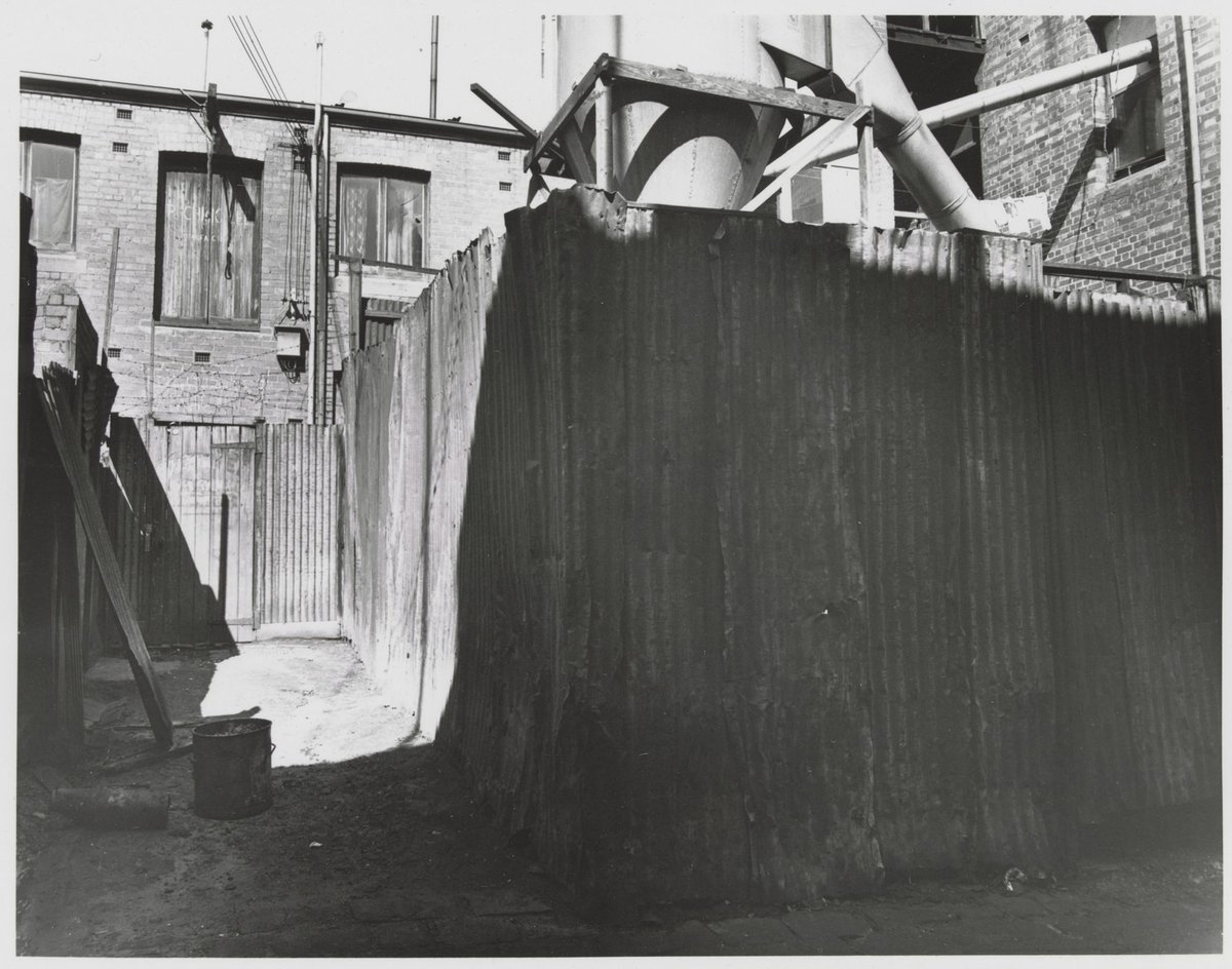 George Lane - east side, from near corner with Little Lonsdale Street, Melbourne City (1950)