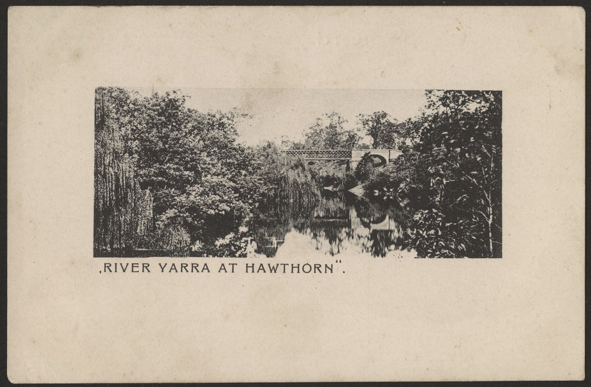 River Yarra at Hawthorn (1950–54)