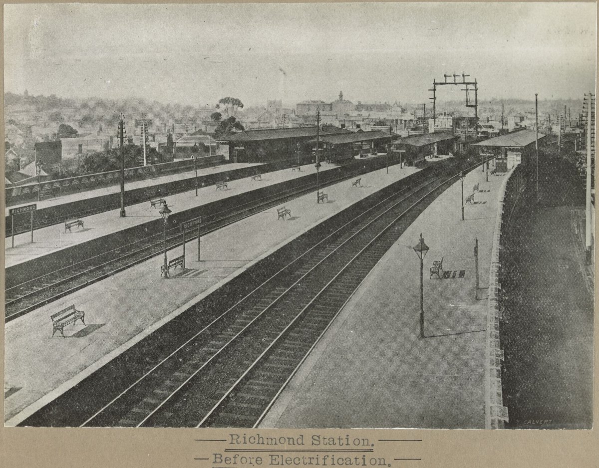 Richmond Station. Before Electrification (1905–28)