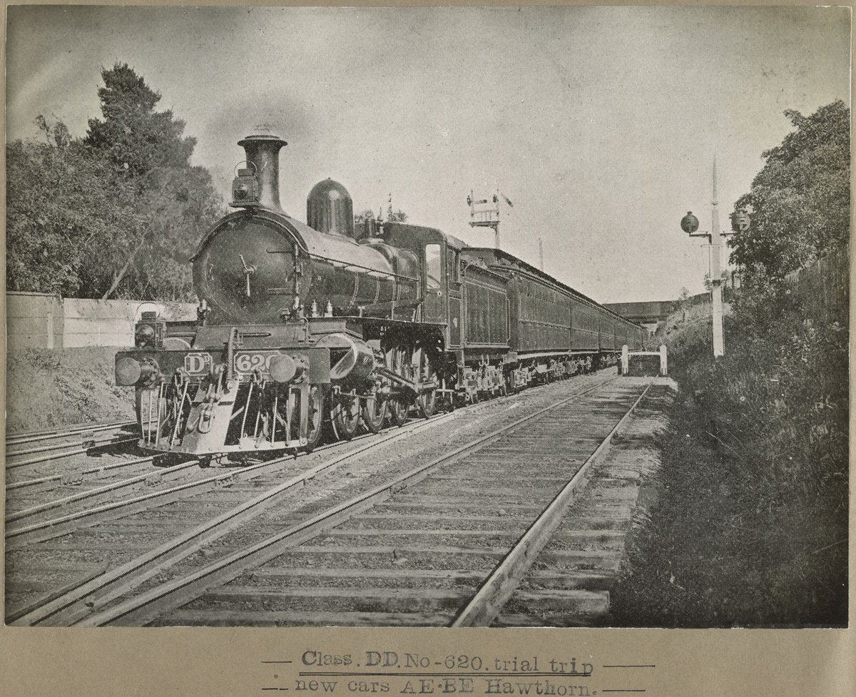 Class.DD.No-620.trial trip new cars AE.BE Hawthorn (1905–28)