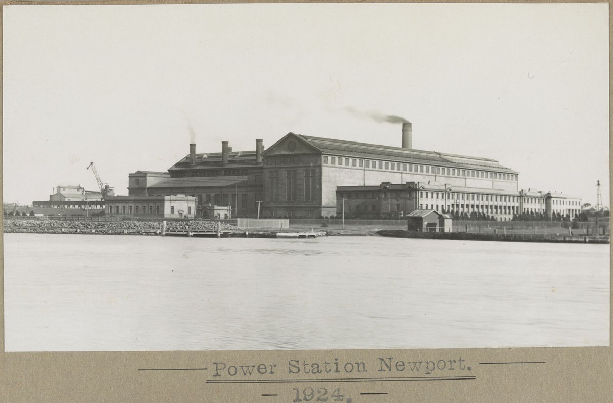 Power Station Newport. [Exterior.] (1924)