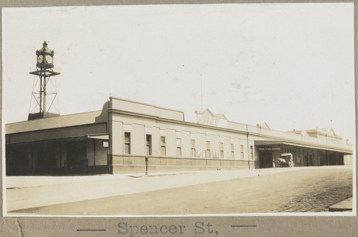 Spencer St, Melbourne City (c. 1920)