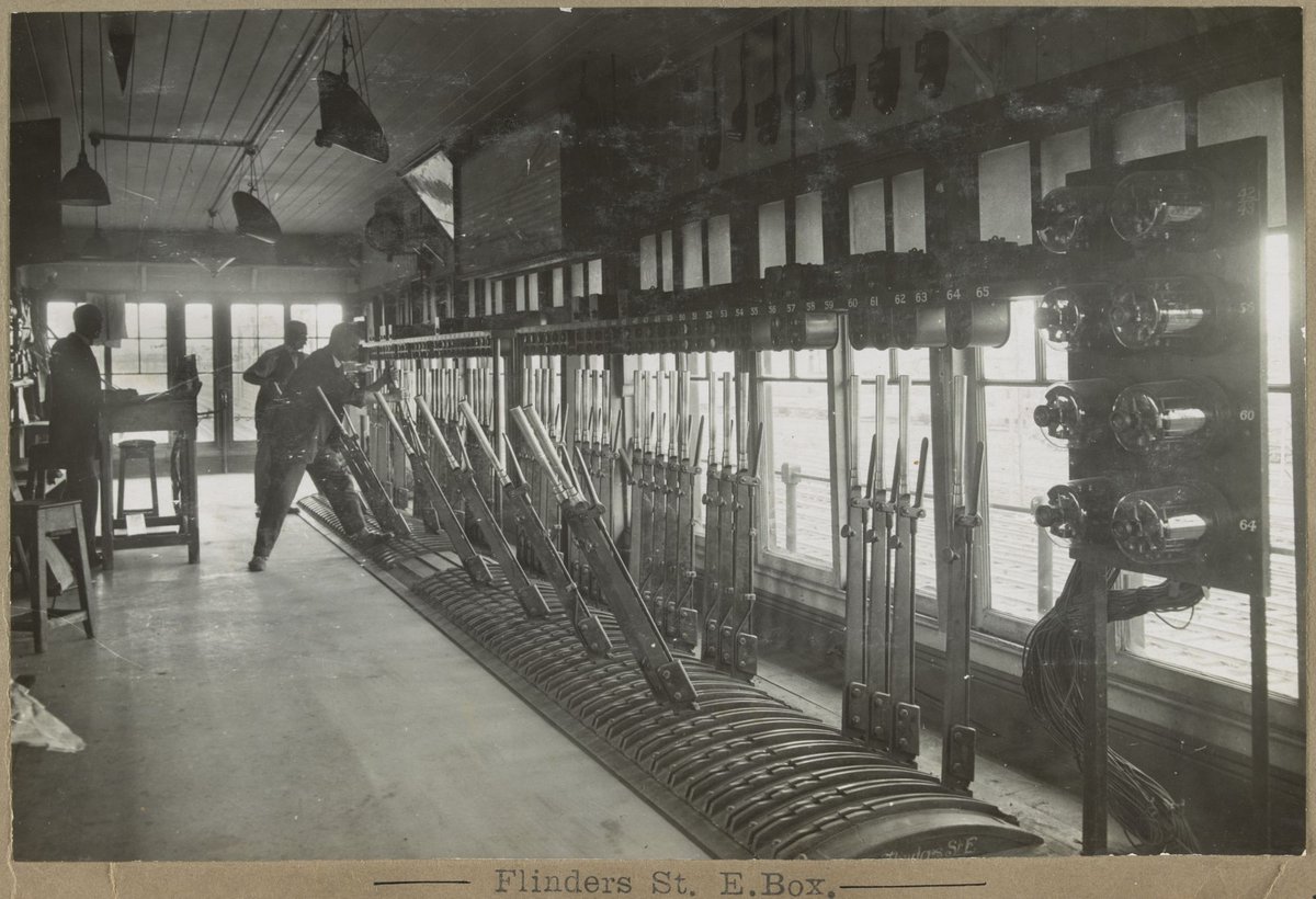 Flinders St. E.Box. [Interior.], Melbourne City (1905–28)