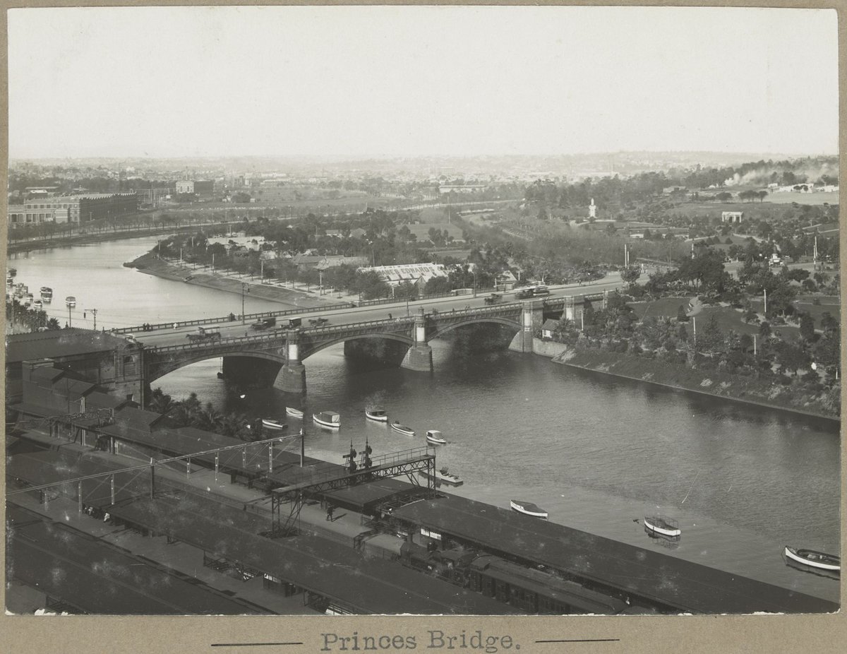 Princes Bridge, Melbourne City (1905–28)