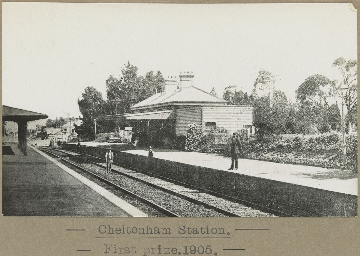 Cheltenham Station. First prize. 1905