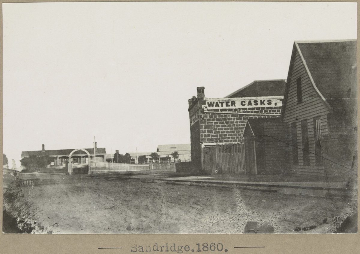 Sandridge, Port Melbourne (1860)