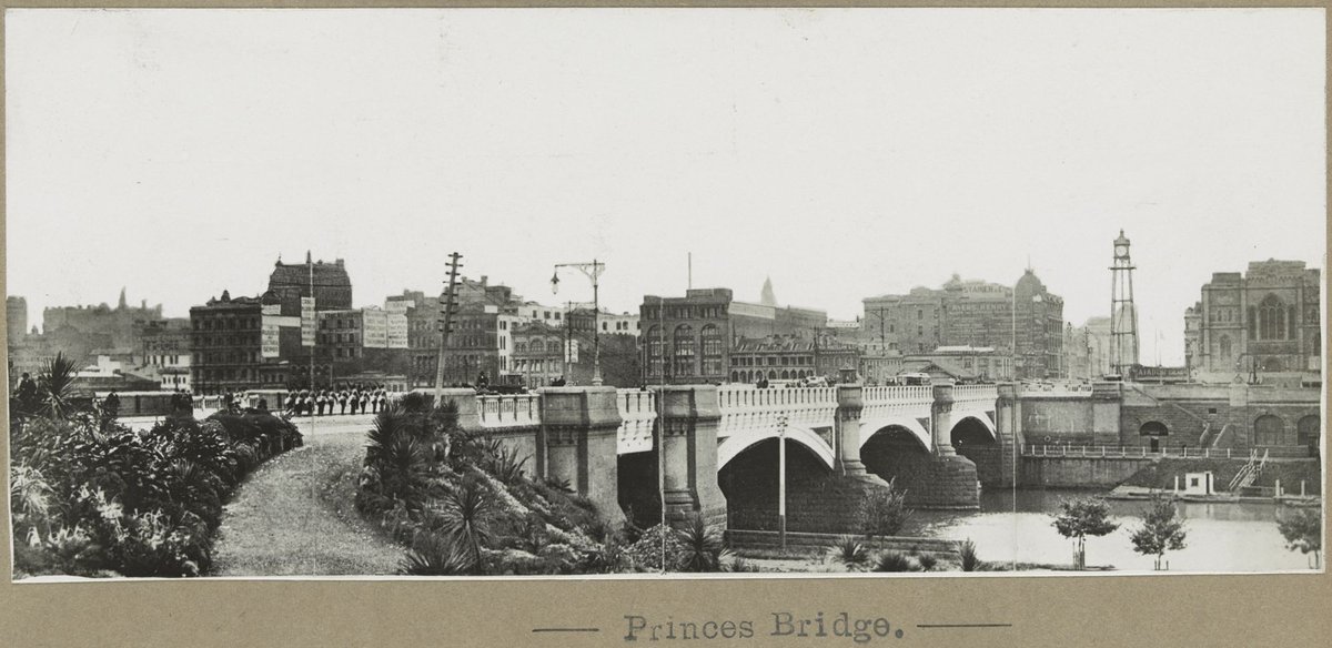 Princes Bridge, Melbourne City (1905–28)