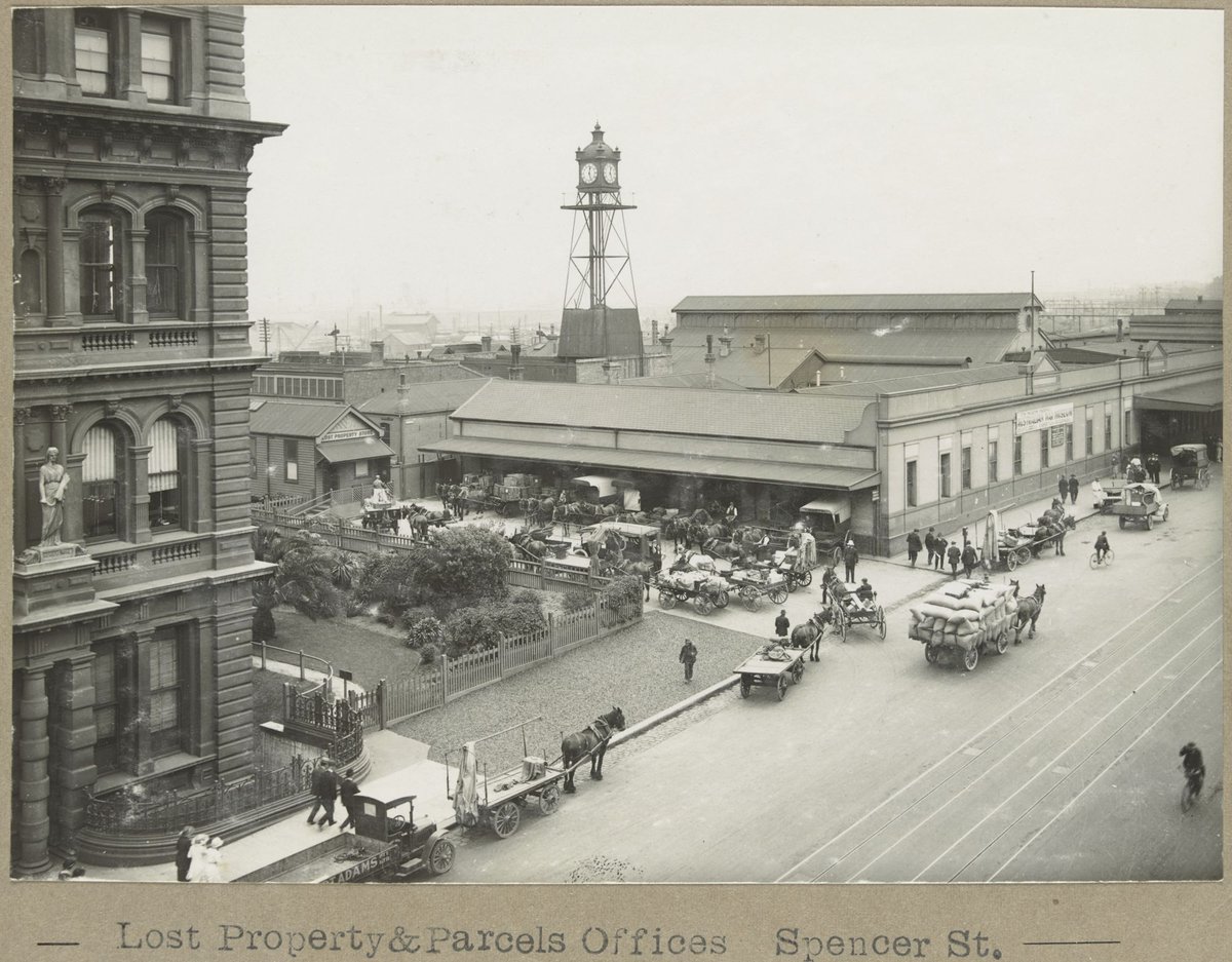Lost Property & Parcels Offices. Spencer St, Melbourne City (1905–28)