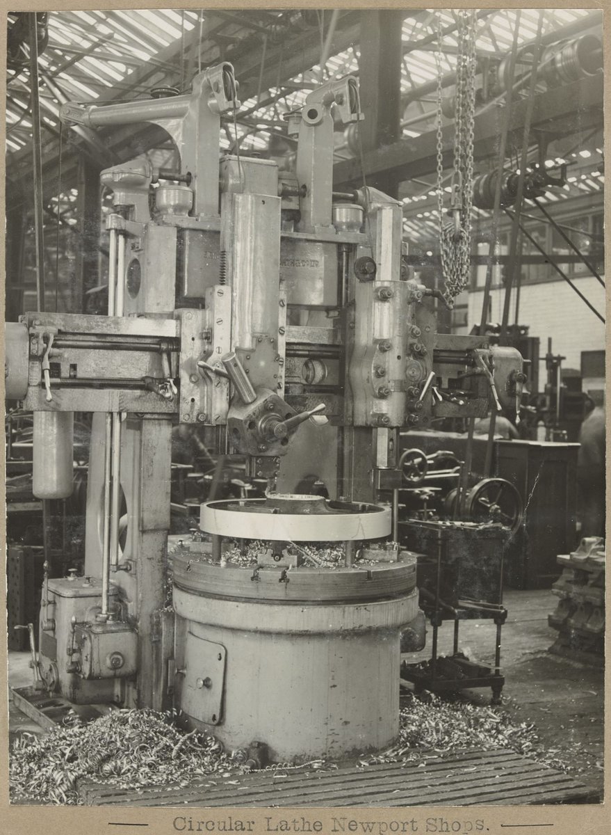 Circular Lathe Newport Shops (1905–28)
