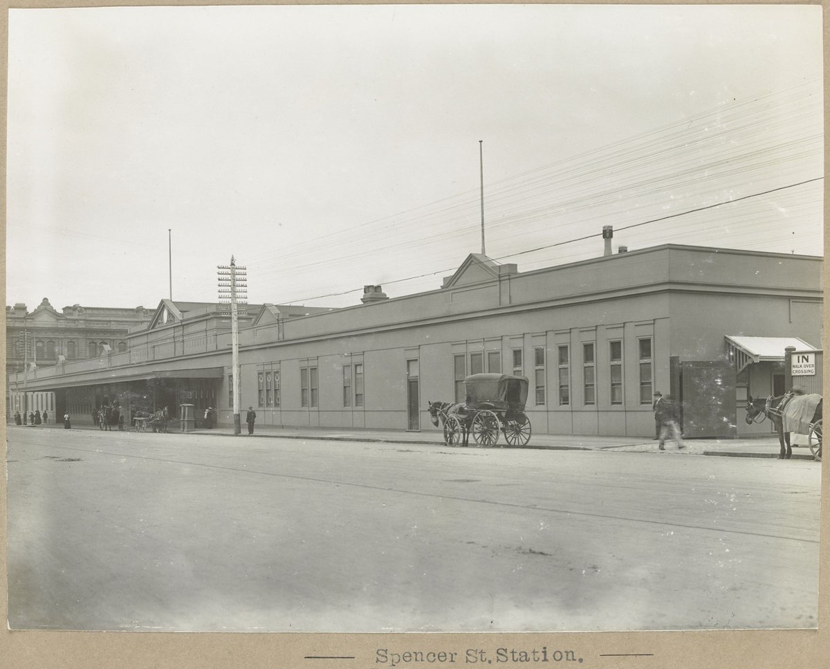 Spencer St.Station, Melbourne City (1905–28)