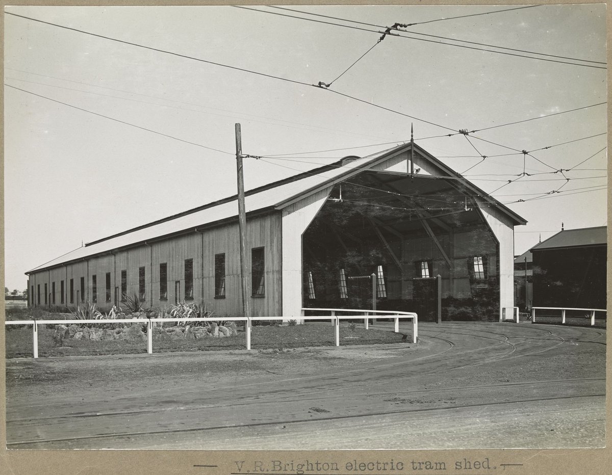 V. R. Brighton electric tram shed (1905–28)