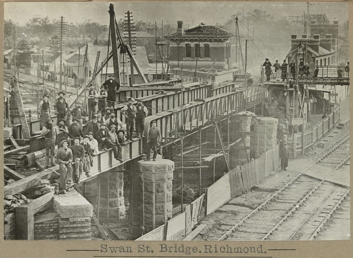Swan St. Bridge.Richmond (1905–28)