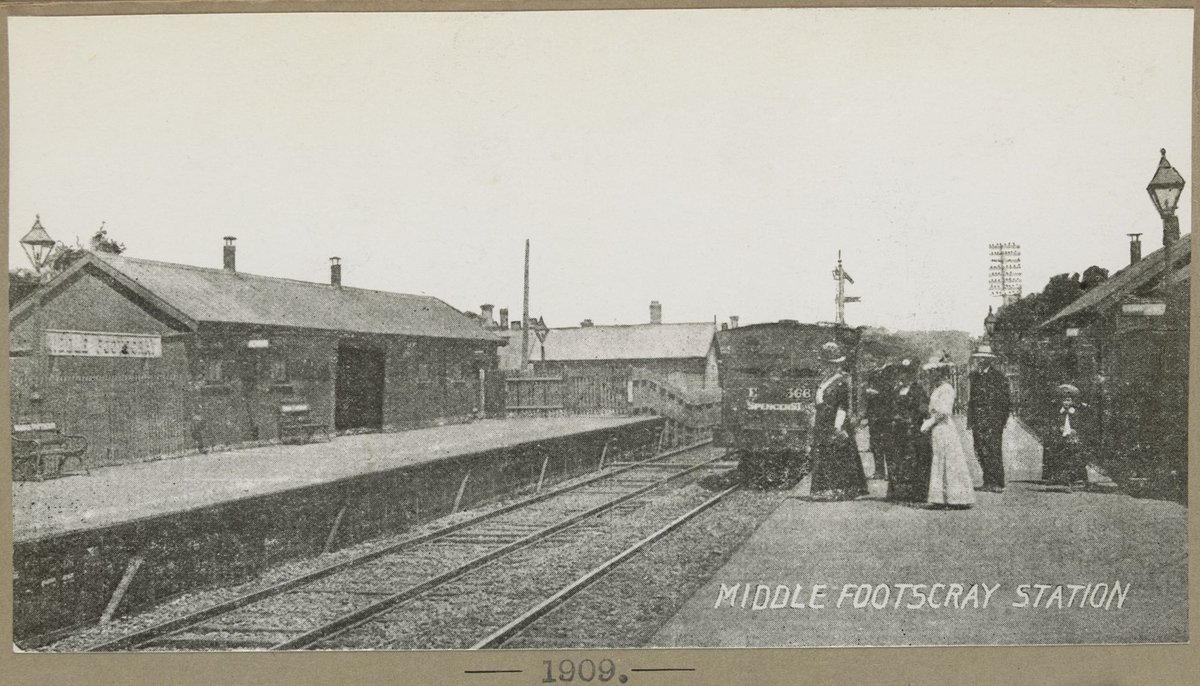MIDDLE FOOTSCRAY STATION (1909)
