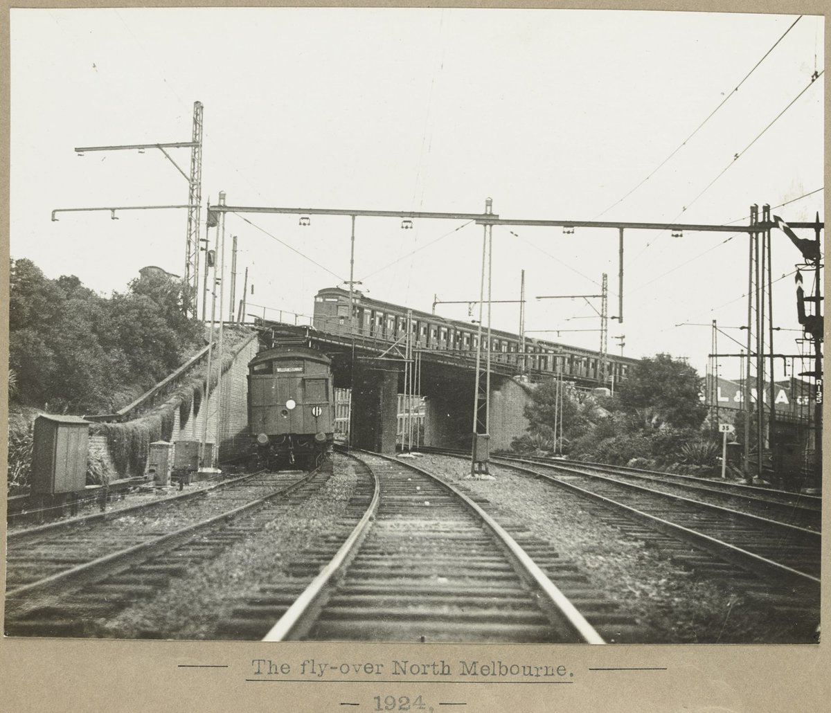 The fly-over North Melbourne (1924)