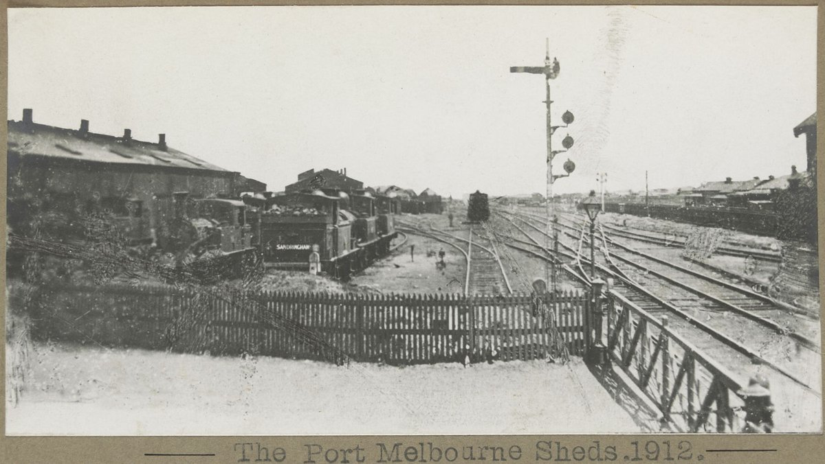 The Port Melbourne Sheds (1912)