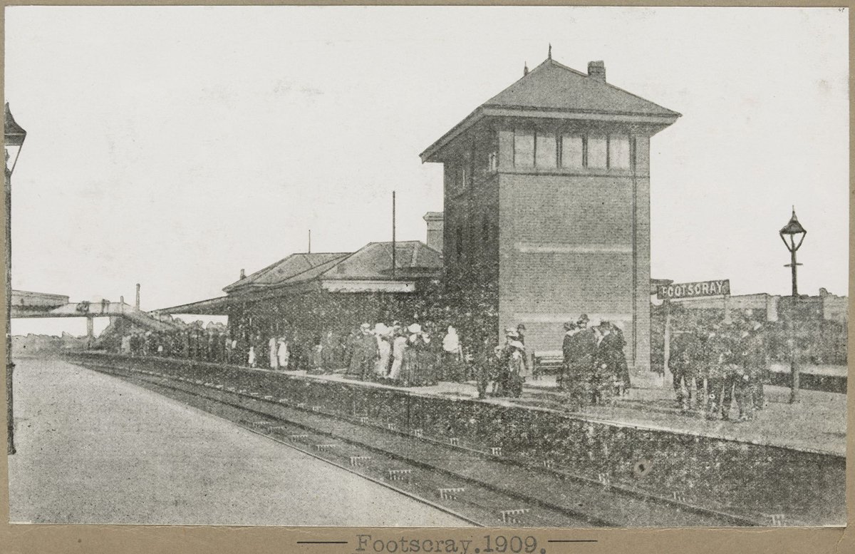 Footscray. [Railway Station.] (1909)