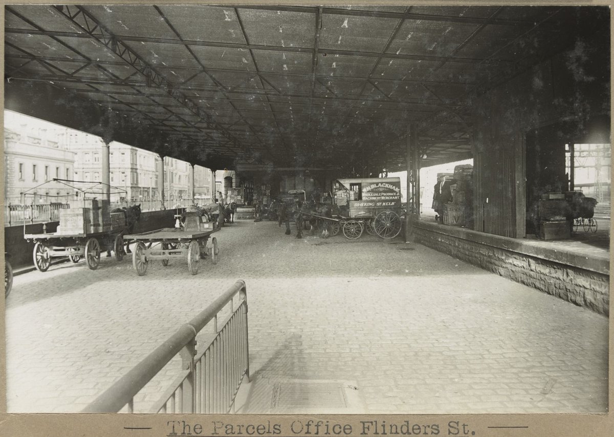 The Parcels Office Flinders St, Melbourne City (1905–28)