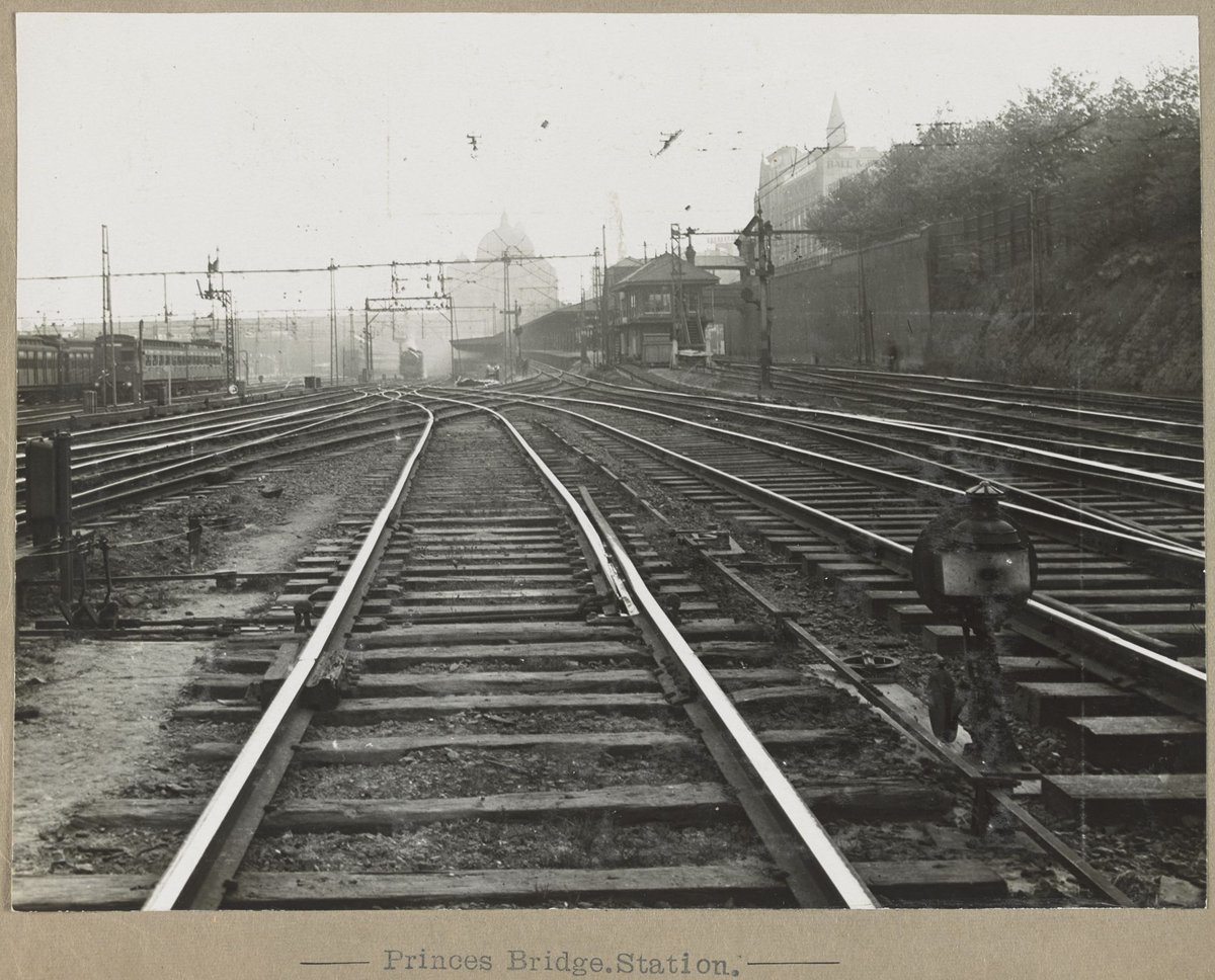 Princes Bridge.Station, Melbourne City (1905–28)
