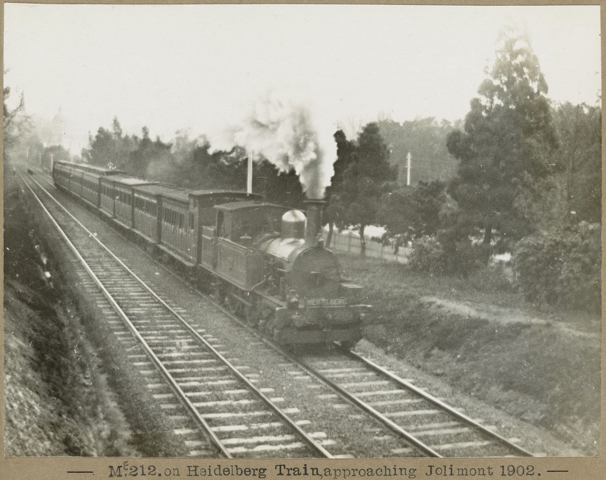 M.212.on Heildelberg Train approaching Jolimont (1902)
