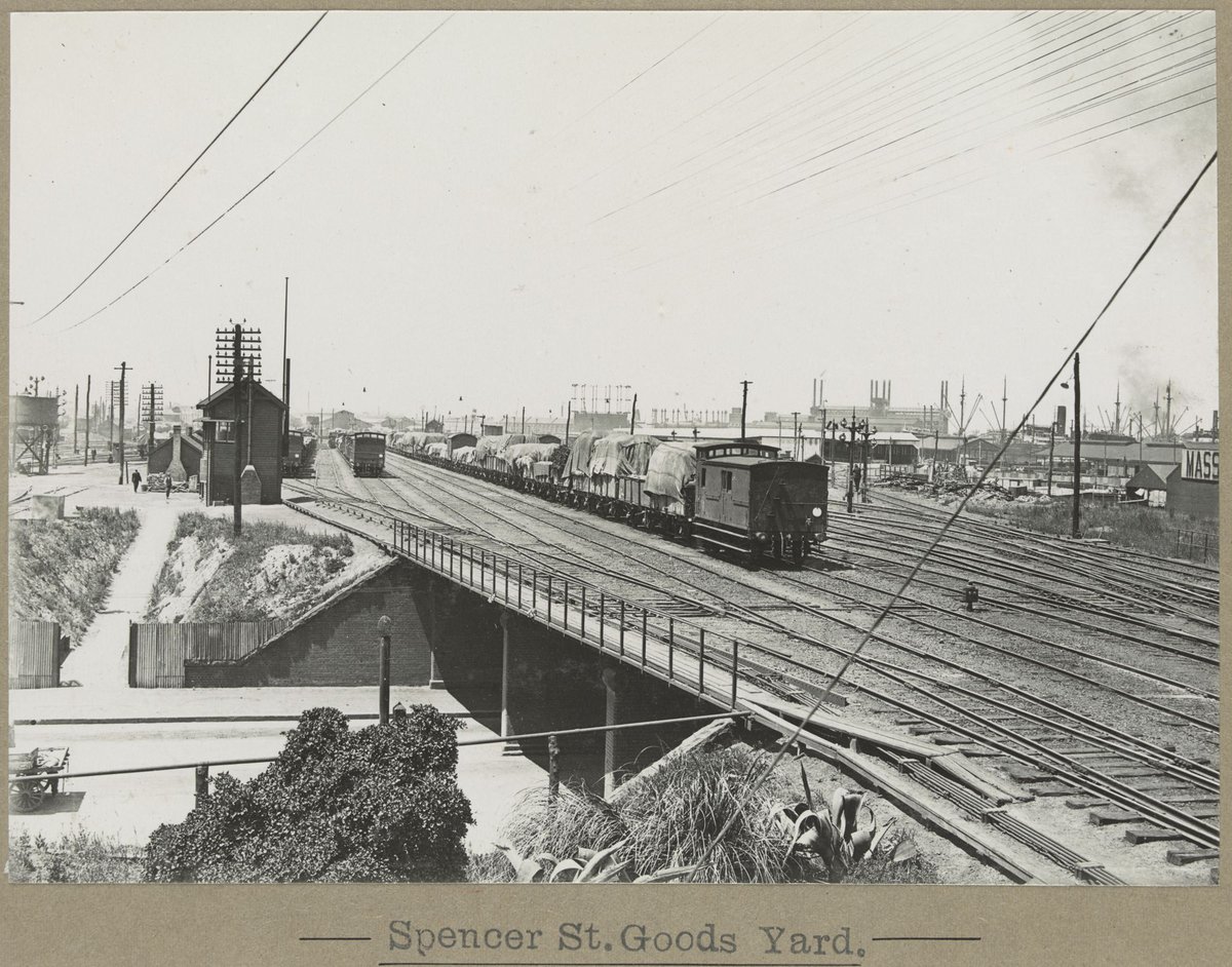 Spencer St. Goods Yard, Melbourne City (1905–28)