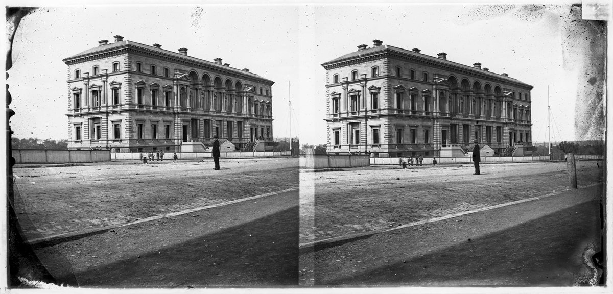 Treasury, Melbourne, Melbourne City (1860?)