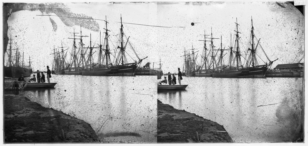 Melbourne wharf (1860?)