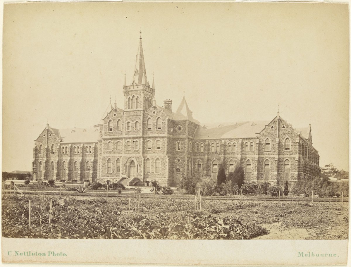 Deaf and Dumb Asylum, St. Kilda Road Melbourne, Melbourne City (1873?)