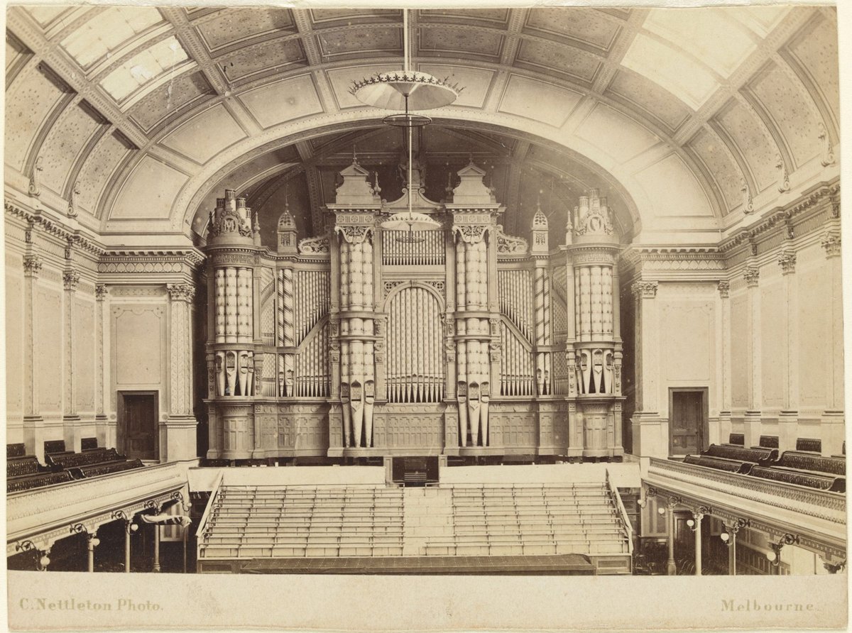 Town Hall Organ, Melbourne (1873?)
