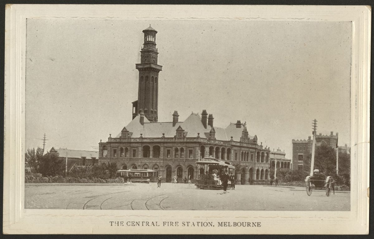 THE CENTRAL FIRE STATION, MELBOURNE (1907?)